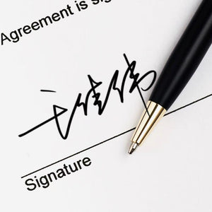 真人手寫，原創高階藝術簽名設計，附贈慢放教寫影片