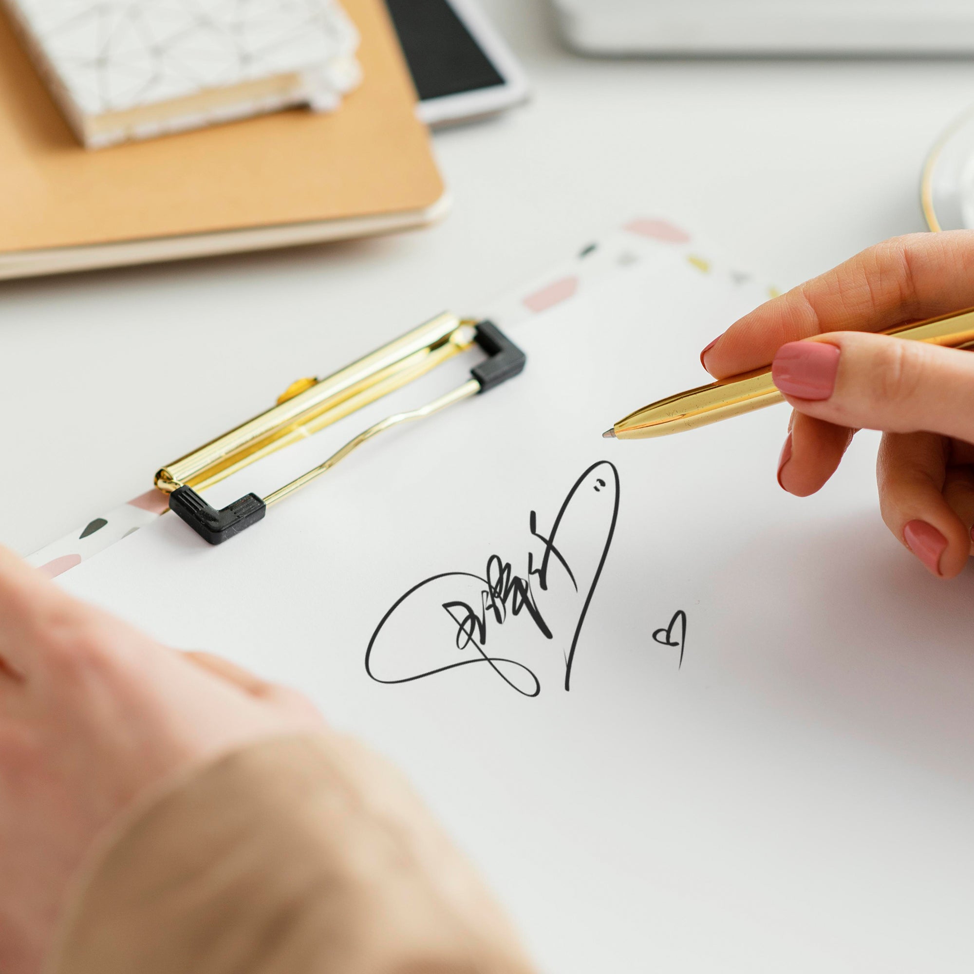 單款設計-愛心簽名