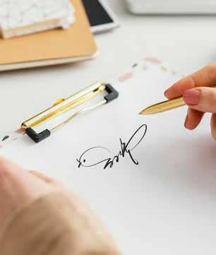 單款設計-造型簽名