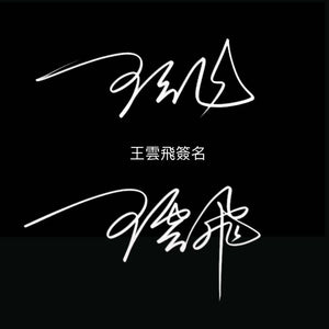 真人手寫，原創高階藝術簽名設計，附贈慢放教寫影片